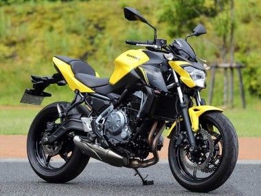 2017-2019 Yellow Black Kawasaki Ninja Z650 Motorcycle Fairings UK Stores