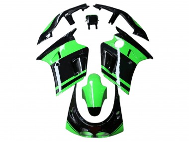 1989-1990 Green Glossy Black Kawasaki ZXR250 Motorcycle Fairings UK Stores
