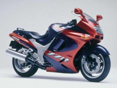 1993-2003 Marron Red Dark Blue Kawasaki ZZR1100 Motorcycle Fairings UK Stores
