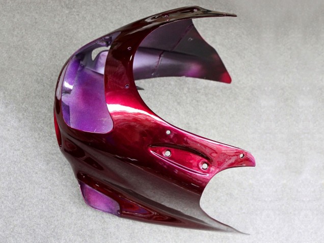 1993-2003 Dark Red Kawasaki ZZR1100 Motorcycle Fairing UK Stores