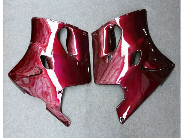 1993-2003 Dark Red Kawasaki ZZR1100 Motorcycle Fairing UK Stores