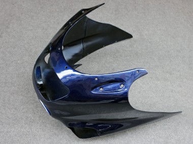 1993-2003 Glossy Blue Grey Kawasaki ZZR1100 Motorcycle Fairings UK Stores