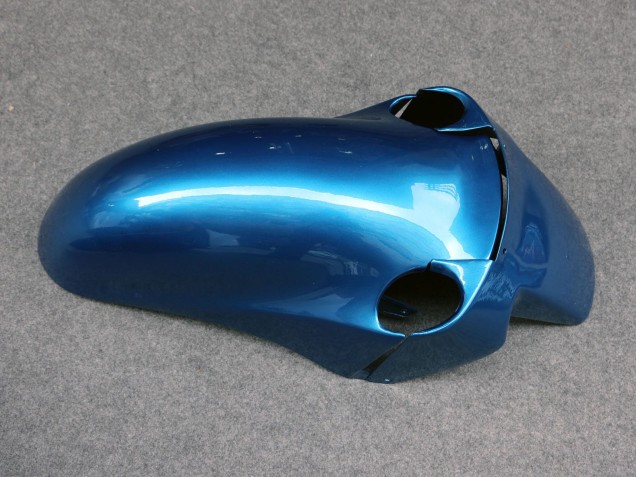 1993-2003 Glossy Blue Grey Kawasaki ZZR1100 Motorcycle Fairings UK Stores