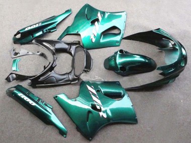 1993-2003 Glossy Green Kawasaki ZZR1100 Motorcycle Fairings UK Stores
