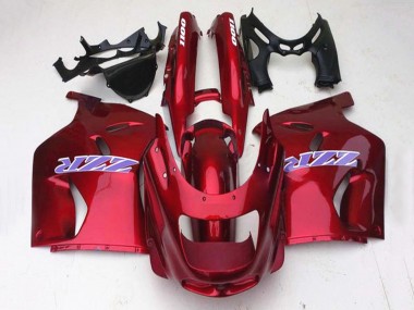 1993-2003 Glossy Red Kawasaki ZZR1100 Motorcycle Fairings UK Stores