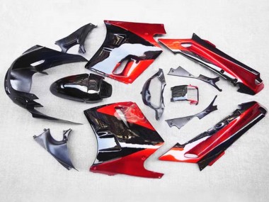 1993-2003 Red Black Kawasaki ZZR1100 Motorcycle Fairings UK Stores