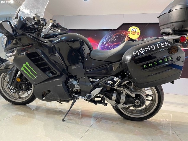 2007-2009 Black Monster Kawasaki GTR1400/ZG1400 Motorcycle Fairings UK Stores