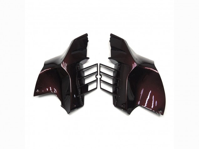 2007-2009 Maroon Red Black Kawasaki GTR1400/ZG1400 Motorcycle Fairings UK Stores