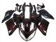 2007-2009 Maroon Red Black Kawasaki GTR1400/ZG1400 Motorcycle Fairings UK Stores