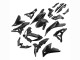 2022-2025 Matte Black Kawasaki Versys 650 Motorcycle Fairings UK Stores