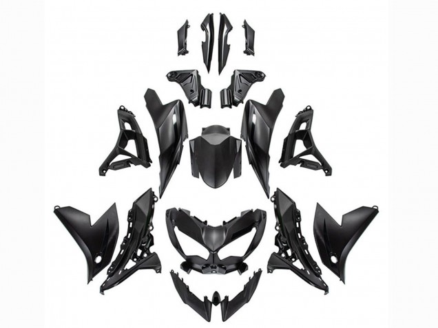 2022-2025 Matte Black Kawasaki Versys 650 Motorcycle Fairings UK Stores