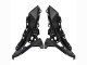 2022-2025 Green Glossy Black Kawasaki Versys 650 Motorcycle Fairings UK Stores