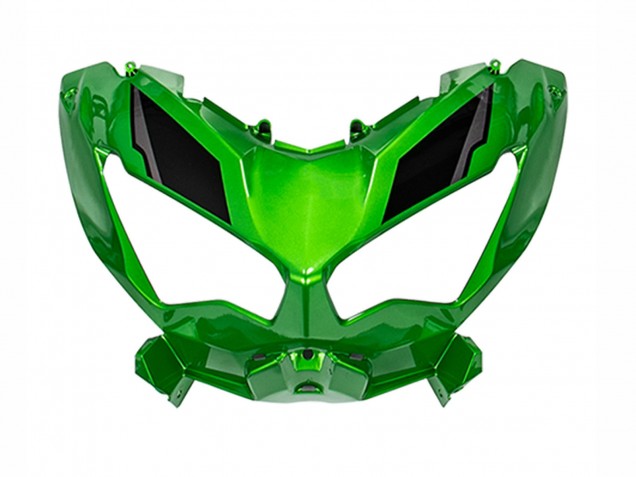 2022-2025 Green Glossy Black Kawasaki Versys 650 Motorcycle Fairings UK Stores