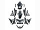 2022-2025 Glossy Black Kawasaki Versys 650 Motorcycle Fairings UK Stores