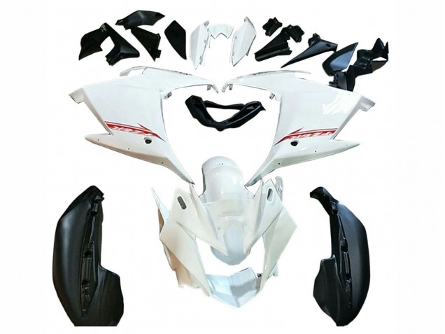 2009-2015 White Black Red Yamaha FZ6R Motorcycle Fairings UK Stores