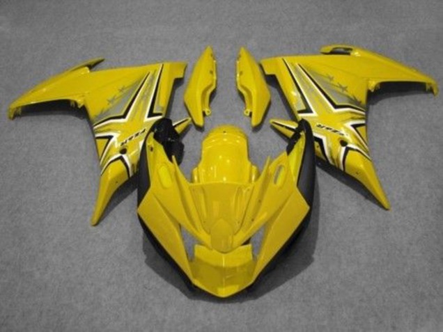 2009-2015 Yellow Black Yamaha FZ6R Motorcycle Fairings UK Stores