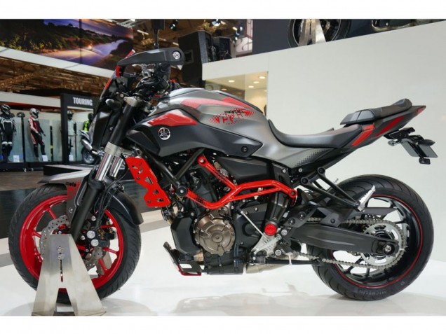 2012-2017 Grey Red Yamaha MT07/FZ07 Motorcycle Fairings UK Stores
