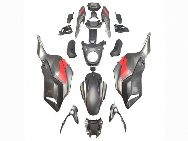 2012-2017 Grey Red Yamaha MT07/FZ07 Motorcycle Fairings UK Stores