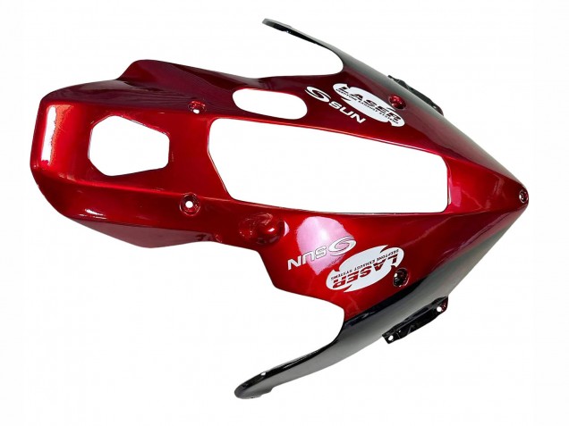 1997-2007 Black with Dark Red Flame Yamaha YZF 1000R Thunderace Motorcycle Fairings UK Stores