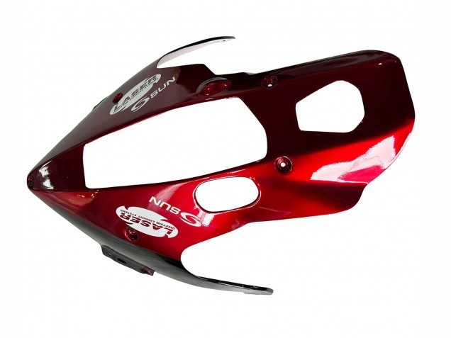 1997-2007 Black with Red Flame Yamaha YZF 1000R Thunderace Motorcycle Fairing Kits UK Stores