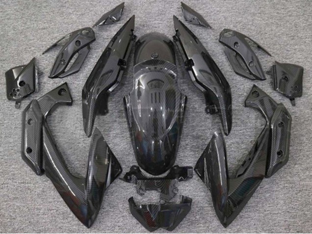 2009-2012 Black Carbon Fiber Yamaha XJ6 Motorcycle Fairings UK Stores