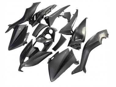 2012-2014 Black Carbon Fiber Yamaha TMAX530 Motorcycle Fairings UK Stores
