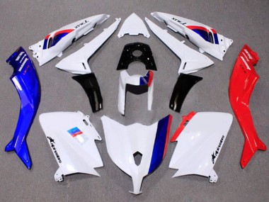 2012-2014 White Red Blue Yamaha TMAX530 Motorcycle Fairing UK Stores