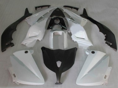 2012-2014 White Glossy Black Yamaha TMAX530 Motorcycle Fairings UK Stores