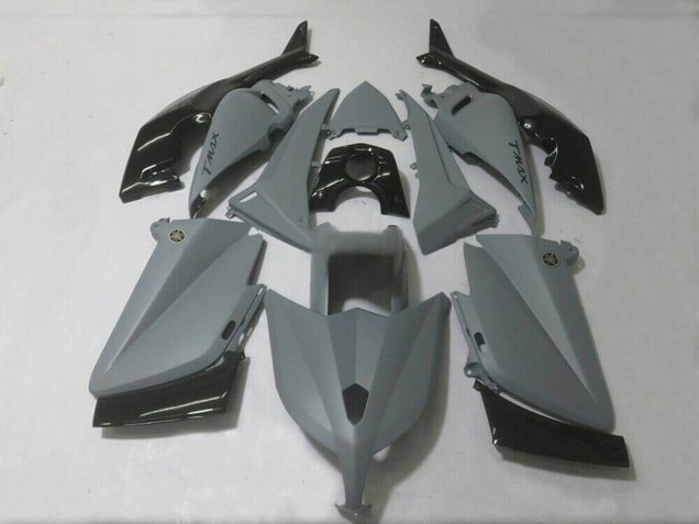 2012-2014 Matte Grey Glossy Black Yamaha TMAX530 Motorcycle Fairings UK Stores
