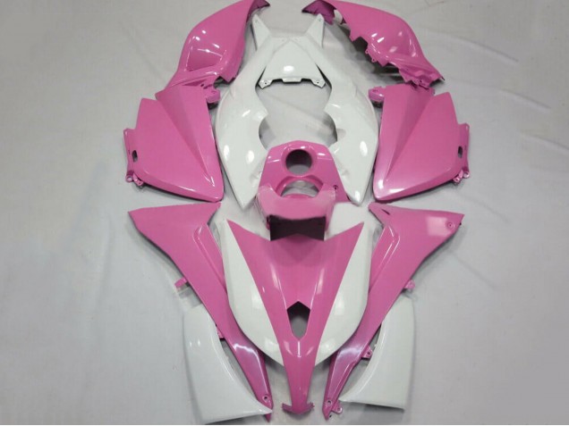 2012-2014 Pink White Yamaha TMAX530 Motorcycle Fairings UK Stores