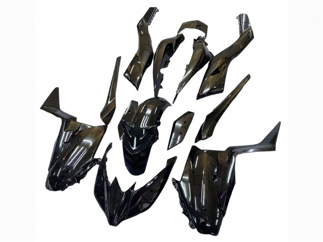 2017-2021 Glossy Black Yamaha XMAX300 Motorcycle Fairings UK Stores