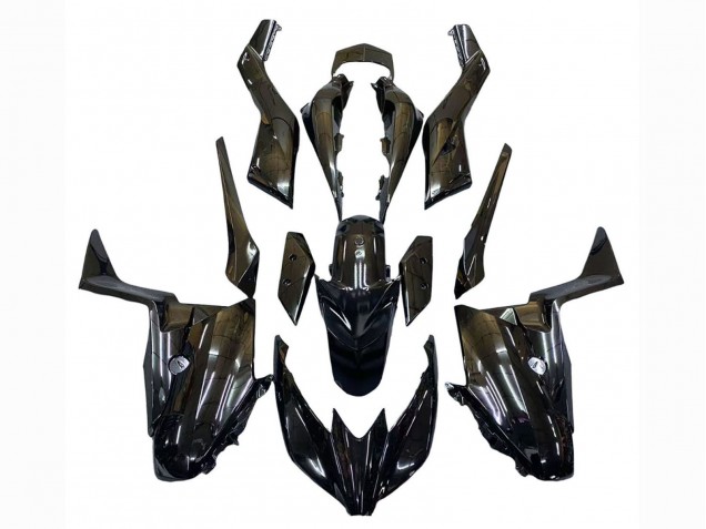 2017-2021 Glossy Black Yamaha XMAX300 Motorcycle Fairings UK Stores