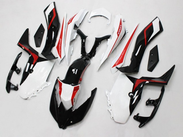 2017-2021 White Red Glossy Black Yamaha XMAX300 Motorcycle Fairings UK Stores