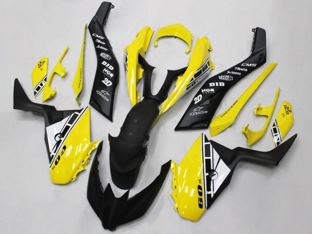 2017-2021 Yellow White Black Yamaha XMAX300 Motorcycle Fairings UK Stores