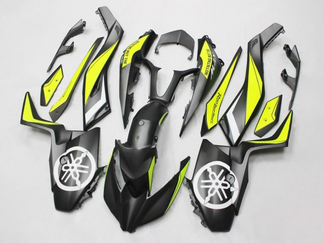 2017-2021 Black Yellow White Yamaha XMAX300 Motorcycle Fairings UK Stores