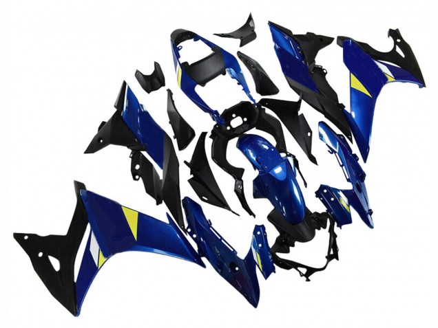 2017-2020 Blue Yellow Black Suzuki GSX250R Motorcycle Fairings UK Stores