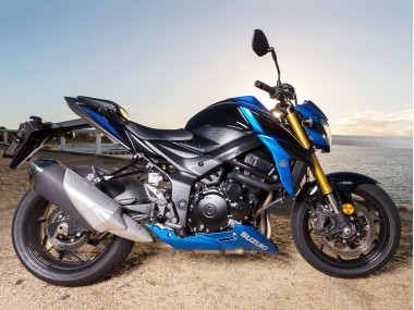 2017-2022 Blue Black Suzuki GSX-S 750 Motorcycle Fairing Kits UK Stores
