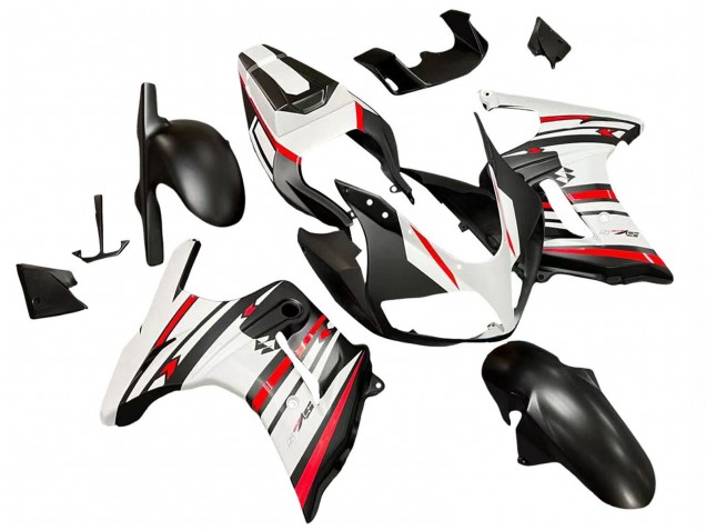 2003-2013 White Red Black Suzuki SV650 Motorcycle Fairings UK Stores