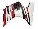 2003-2013 White Red Black Suzuki SV650 Motorcycle Fairings UK Stores