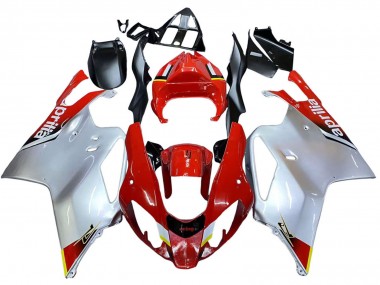 2003-2006 White Red Black Aprilia RSV1000 Motorcycle Fairings UK Stores
