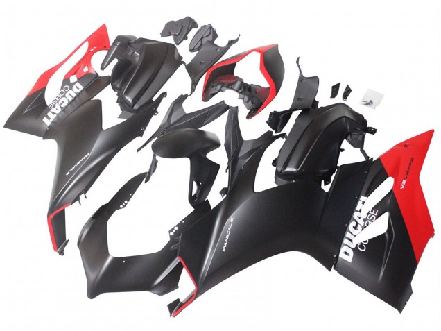 2020-2024 Red Matte Black Corse Ducati Panigale V2 Motorcycle Fairings UK Stores