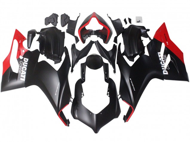 2020-2024 Red Matte Black Corse Ducati Panigale V2 Motorcycle Fairings UK Stores
