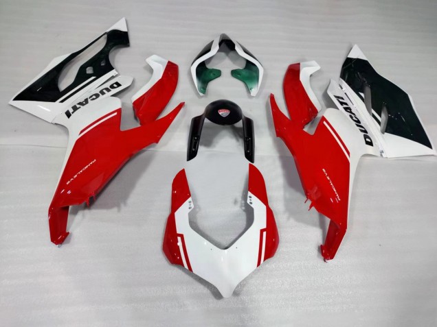 2020-2024 White Red Green Glossy Black Ducati Panigale V2 Motorcycle Fairings UK Stores