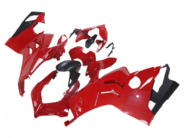 2020-2021 Red Matte Black Ducati Panigale V4 V4S Motorcycle Fairing UK Stores