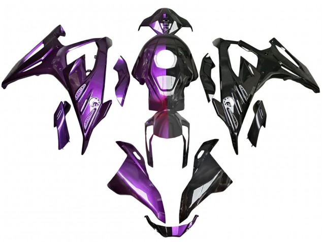 2023-2024 Purple Glossy Black BMW S1000RR Motorcycle Fairings UK Stores