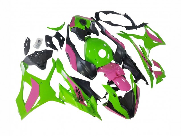 2023-2024 Pink Green Black BMW S1000RR Motorcycle Fairings UK Stores
