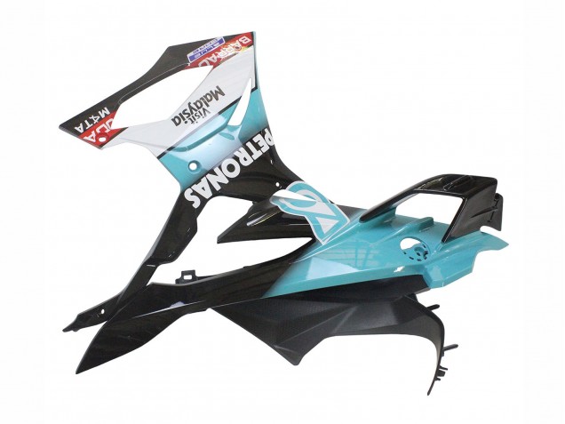 2023-2024 Light Blue Matte Black Petronas BMW S1000RR Motorcycle Fairings UK Stores