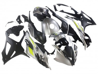2023-2024 Silver Matte Black Lime Green BMW S1000RR Motorcycle Fairings UK Stores
