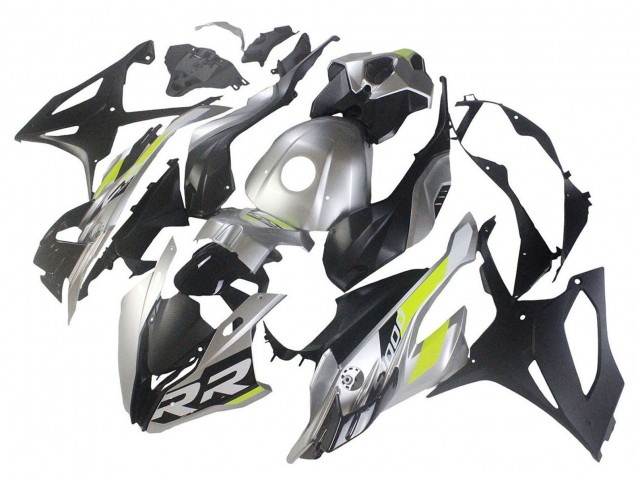 2023-2024 Silver Matte Black Lime Green BMW S1000RR Motorcycle Fairings UK Stores