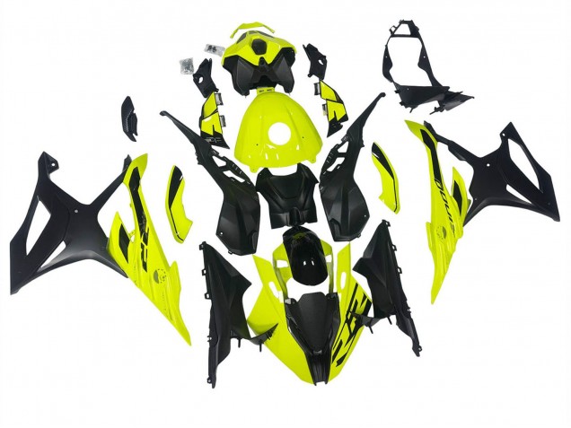 2023-2024 Yellow Black BMW S1000RR Motorcycle Fairings UK Stores